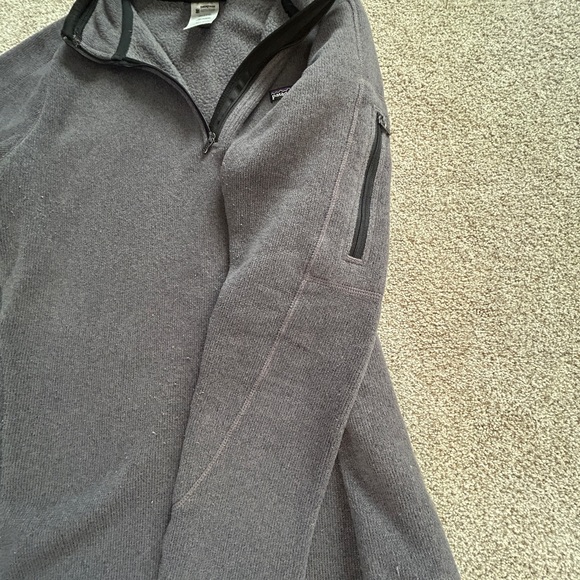 Patagonia Better Sweater 1/4 Zip Women's Large Gray - Picture 5 of 5